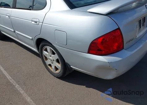 2006 Nissan Sentra 1.8S z USA, uszkodzony, nr VIN 3N1CB51D36L510735